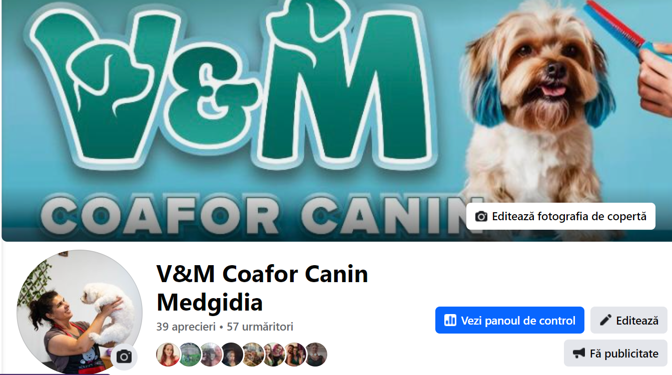 facebook frizerie canina v&m 